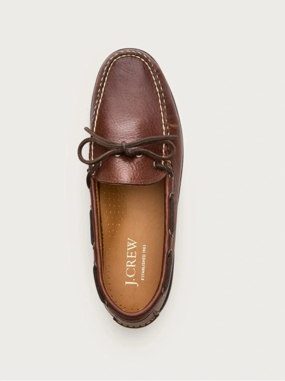 J crew saddle Lake shoes in leather